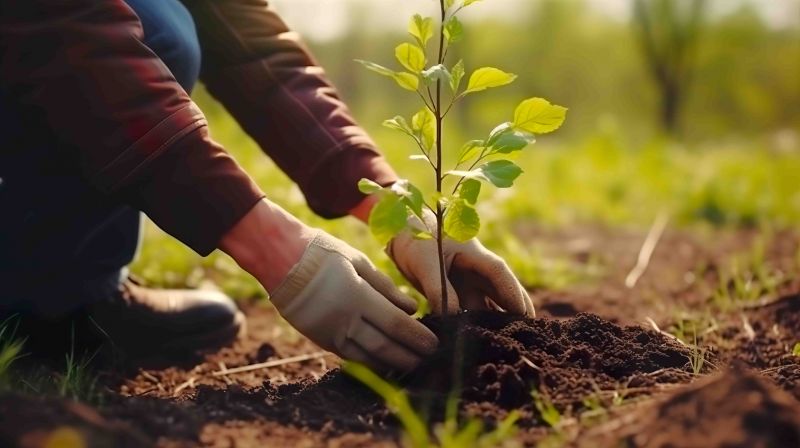 Japanese Cherry Tree Planting in Ventura County, CA