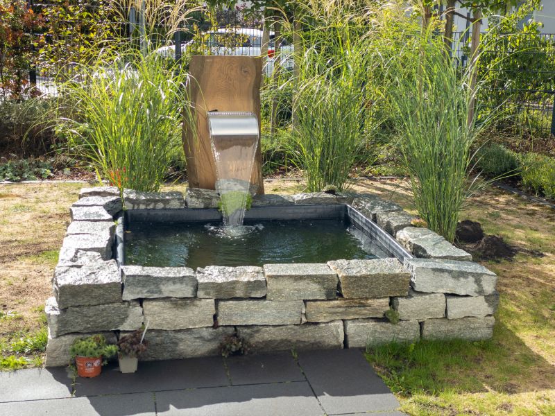 Rock Fountain Installation in Honolulu, HI